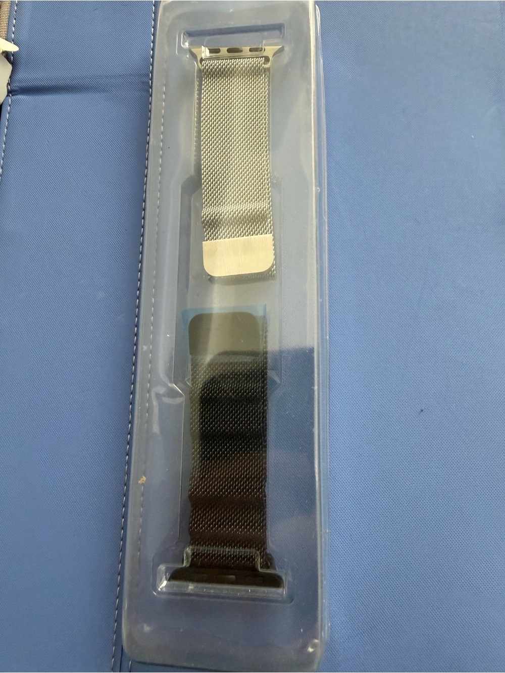 Silver Stainless Steel Milanese Loop Watch Band for Smartwatches
